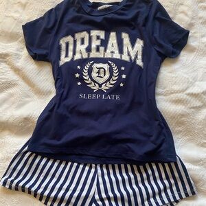 Urban Planet Weekend Edition Navy Pj Set
